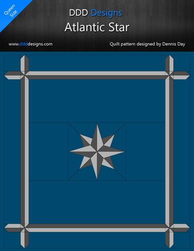 Digital Download of the Atlantic Star Pattern