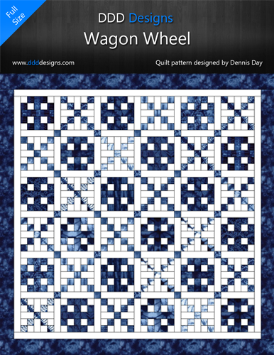 Digital Download of the Wagon Wheel Pattern